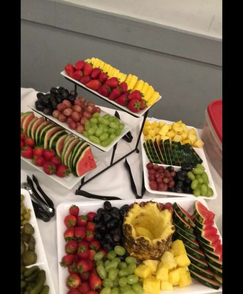 Bridal Shower Fruit Tray, Shower Fruit Tray, Bridal Shower Fruit, Fruit Trays, Fruit Display, Bridal Shower Brunch, Fruit Tray, Event Planning, Watermelon