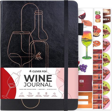 o help you, we developed the Clever Fox Wine Journal – an easy-to-follow guided wine diary with everything you need to bring joy and simplicity to the exciting art of tasting and judging wines. Wine Tasting Guide, Wine Basics, Wine Tasting Notes, Wine Journal, Wine Folly, Wine Knowledge, Autumn Wine, Food Pairing, Wine Education