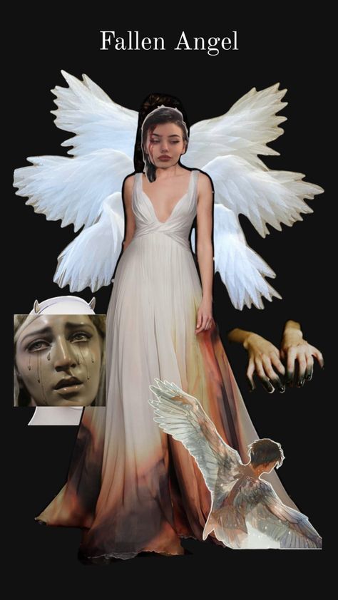 Fallen Angel Costume Fallen Angel Costume, Angel Costume Diy, Diy Angels, Angel Costume, Fallen Angel, Crafts To Do, Angel, Halloween, Movie Posters