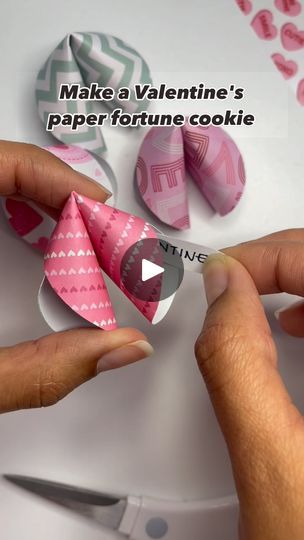 13K views · 1.4K reactions | Valentine's day, easy paper craft. Paper fortune cookie tutorial 🥠 #papercrafts #valentinesdiy #origami #paperdiycraft #manualidadesdepapel | Monica Silva | Global Genius · Best Thing (Instrumental) Fortune Cookie Paper Diy, Valentines Paper Crafts, Origami Fortune Cookie, Valentine Paper Crafts, Cricut Birthday, Valentines Decor, Cookie Tutorials, Fortune Cookie, Easy Paper Crafts