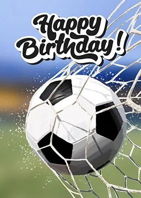 Birthday Cards for Him | Funky Pigeon Son Birthday Wishes, Brother Birthday Wishes, Son Football, Happy Birthday Football, First Birthday Wishes, Birthday Football, Birthday Wishes For Son, Happy Birthday Boy, Birthday Wishes For Brother