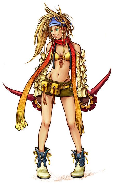 Original artwork of Rikku from Final Fantasy X-2 Tetsuya Nomura, Final Fantasy Collection, Final Fantasy Artwork, Final Fantasy X, Final Fantasy Art, Comic Manga, Video X, Comics Art, Fantasy Series