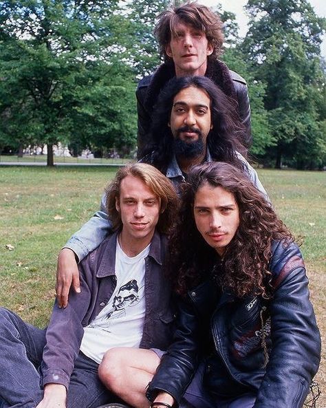 4,300 Likes, 31 Comments - All Things Soundgarden (@allthingssoundgarden) on Instagram: “#soundgarden #chriscornell” Soundgarden Poster, Where Did You Sleep Last Night, Matt Cameron, Grunge Band, Alice In Chains, Chris Cornell, Band Photos, Rock Legends, Music People