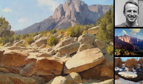 Kimball Geisler | Professional Online Art School Kimball Geisler, Career Building, Art Conference, Brigham Young University, Online Art Classes, Southwest Art, Keynote Presentation, Spring Is Coming, Plein Air Paintings