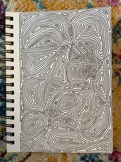 Illusion Illusion Doodles, Doodle Illusion, Flower Doodle, Flower Doodles, Trippy Art, Art Ideas, That Look, Doodles, Quick Saves