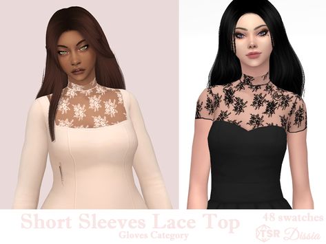 Sims Tops, Sims 4 Cc Goth, The Sims 4 Accessories, Sims 4 Sims, Cc Sims4, Gothic Tops, Mods Sims 4, Sims 4 Gameplay, Sims Clothes