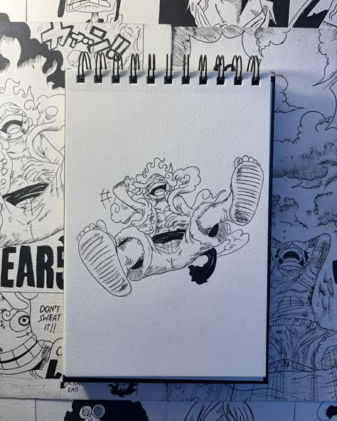 Gear 5th nika man ⚙️💪 . . #luffy #onepiece #gear5 #instagram #art #sketch #manga Gear 5 Art, Luffy Gear 5, Gear 5, Anime Canvas Art, Anime Canvas, Drawings Simple, Instagram Art, Art Sketch, Art Drawings Simple