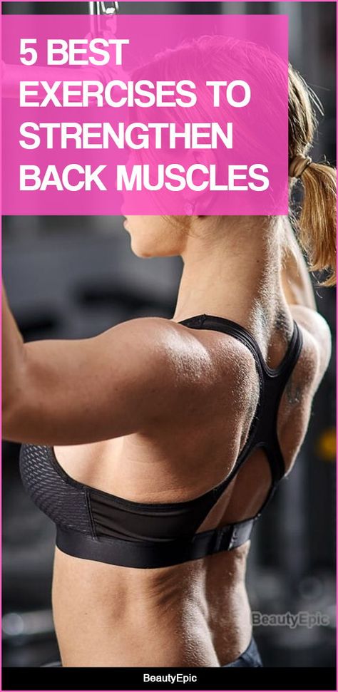 Back Muscle Exercises, Shoulder Blade Muscles, Muscles Exercises, Strengthen Back, Best Back Exercises, Back Fat Exercises, Strengthen Shoulders, Back Strengthening, Back Strengthening Exercises