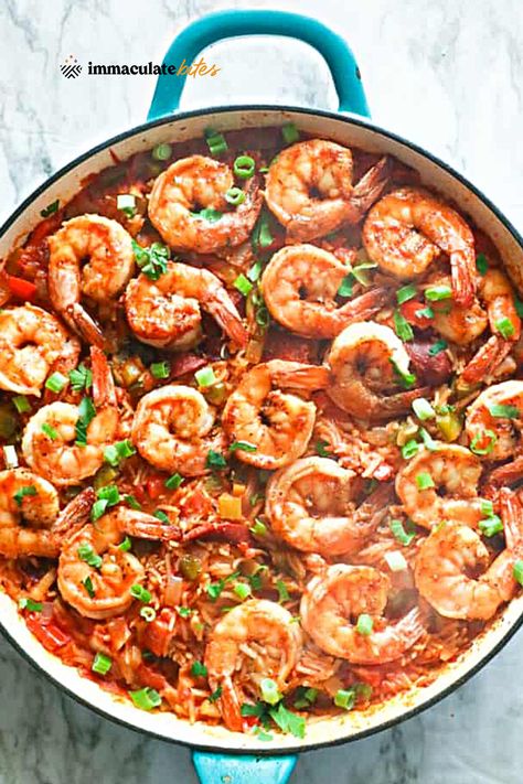 Shrimp And Sausage Creole, Shrimp Jambalaya Recipe, Shrimp Broth, Sausage Creole, Shrimp Jambalaya, Ragin Cajun, Shrimp And Sausage, Sausage Rice, Shrimp Sausage