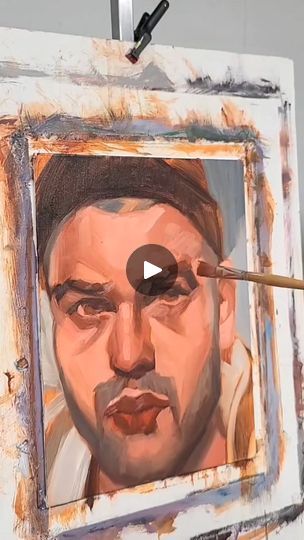 Oil Painting - Technical Discussion | A time lapse demo | Facebook Time Lapse, Oil Painting, Canvas