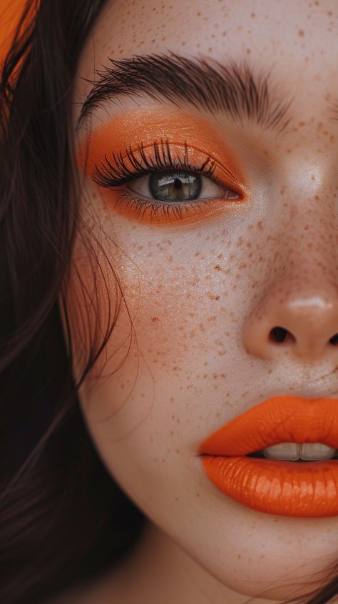 I will create label design, cosmetic packaging design, beauty products, #products, #beauty, #packaging, #ad Light Orange Lipstick, Orange Lipstick Makeup, Closeup Photoshoot, Orange Eye Shadow, Photoshoot Fashion Editorial, Light Orange Background, Black Eye Shadow, Packaging Design Beauty, Editorial Vogue