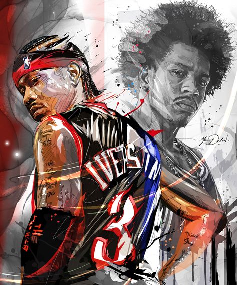 NBA LEGENDS on Behance Nba Legends Art, Nba Artwork, Soulful Art, Nba Basketball Art, Basketball Players Nba, Nba Art, Hoop Dreams, Basketball Photography, Wacom Cintiq