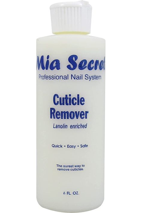 Mia Secret Cuticle Softener &amp; Remover - Quick Easy Safe - 6 oz Cuticle Dissolver Cream for Hand or Foot Nails - Removes Cuticles Safely and Softens the Edge - Excellent for Manicures and Pedicures Cuticle Softener, Cuticle Cream, Minimalist Nail Art, Cuticle Remover, Seasonal Nails, Dotting Tool, Nail Cuticle, Pedicures, Minimalist Nails