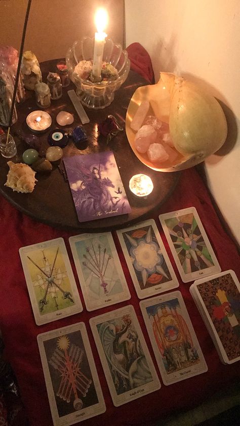 Witchy Academia, Witch Tools, Witch Coven, Witches Altar, Online Tarot, Age Of Aquarius, Spiritual Artwork, Spiritual Decor, Love Tarot