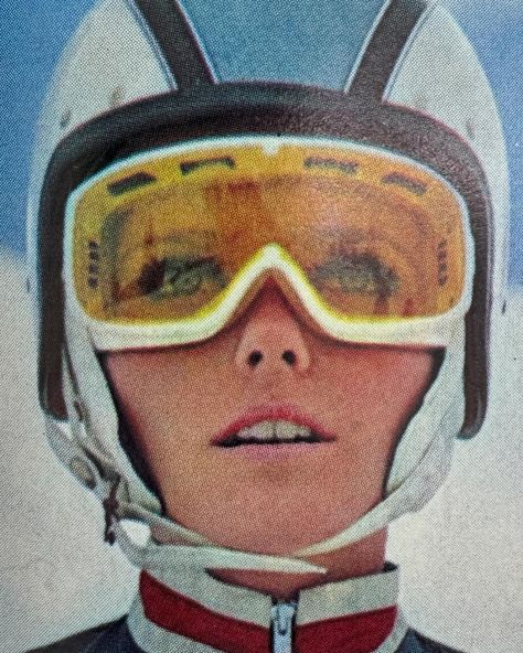 Ski Magazine | 1960s @skimagazine #ski #skiing #60s #1960s #skiart Ski Knitwear, Vintage Skiing Aesthetic, 70s Ski, Vintage Ski Photos, Retro Skiing, Ski Magazine, Shot Ski, Ski Pics, Ski Glasses