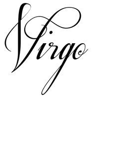 virgo tattoos for guys - Google Search Virgo Cursive Tattoo, Virgo Word Tattoo, Virgo Font, Virgo Tatoos, Virgo Symbol Tattoo, Unique Virgo Tattoo Ideas, Virgo Drawing, Virgo Sign Tattoo, September Virgo