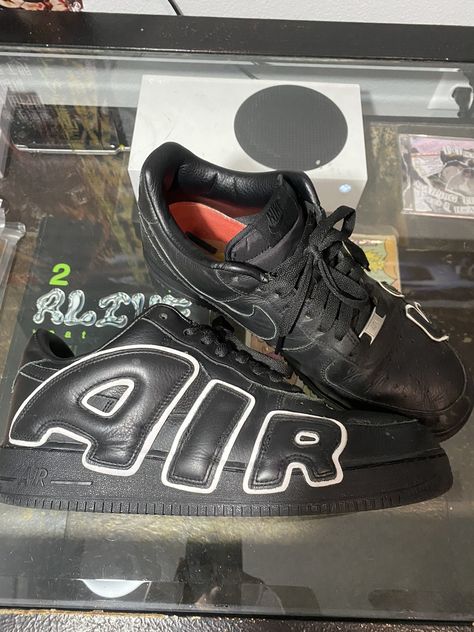 Nike CPFM Black Air Force 1 | Grailed Air Force One X Cpfm, Cpfm Nike, Black Air Force 1, Air Force One, Force One, Air Force Ones, Men's Footwear, Luxury Watch, Air Force 1