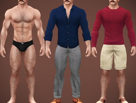 Sims 4 Body Presets, Body Presets, Sims 4 Hair Male, Sims 4 Male Clothes, Drag Queen Outfits, Body Types Women, Make Stuff, Sims 4 Cc Skin, Sims 4 Body Mods