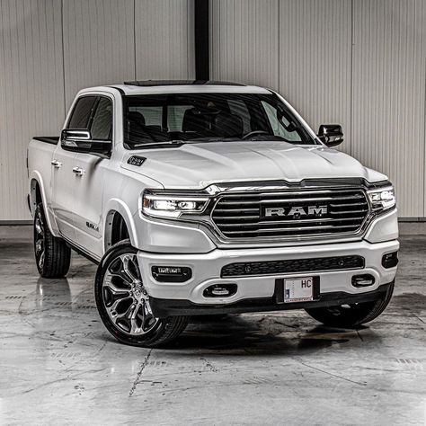 What do you guys think about this 2019 Ram 1500 Longhorn Ivory Tri-Coat Pearl?👌Let us know! 🤔⁠⠀⁠⠀⁠⠀ ⁠⠀⁠⠀ #2019RAM #RAM #HANDIRICARS… Ram Sport, Custom Wheels Trucks, 2023 Ram 1500, Ram Trucks 1500, Jacked Up Truck, Ram Cars, 2019 Ram 1500, Muscle Truck, Classic Pickup Trucks