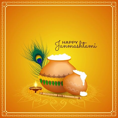 Stylish happy janmashtami festival backg... | Premium Vector #Freepik #vector #background #flower #abstract #celebration Birthday Krishna, Janmashtami Image, Janmashtami Wallpapers, Happy Birthday Krishna, Happy Janmashtami Image, Janmashtami Photos, Jay Shree Shyam, Janmashtami Images, Raksha Bandhan Wishes