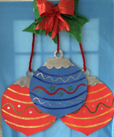 Ukrasi Za Jelku, Diy Christmas Art, Paper Christmas Ornaments, Preschool Christmas Crafts, Christmas Card Crafts, Office Christmas Decorations, Cardboard Art, Preschool Christmas, Diy Crafts For Kids Easy