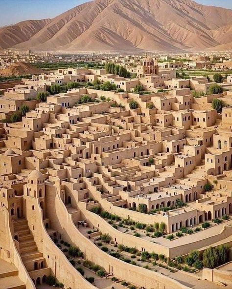 Iranian Architecture, Unique Buildings, World Cities, City Design, Urban Planning, Urban Landscape, Architecture Model, Aerial View, Solo Travel