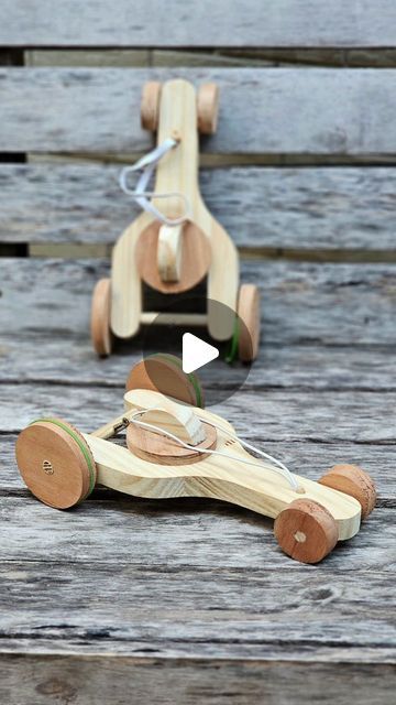 Carpinteria Madera Ideas, Diy Wooden Games, Diy Wooden Toys, Diy Wooden Toys Plans, Wood Toys Diy, Diy Toys Car, Wood Kids Toys, Wooden Push Toys, Wooden Toys Diy