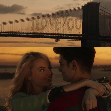 Gwen Stacy And Peter Parker, Peter Parker And Gwen Stacy, Gwen And Peter, Peter Parker Andrew Garfield, Gwen Spiderman, Spiderman Movie, Movie Shots, Gwen Stacy, Movie Couples