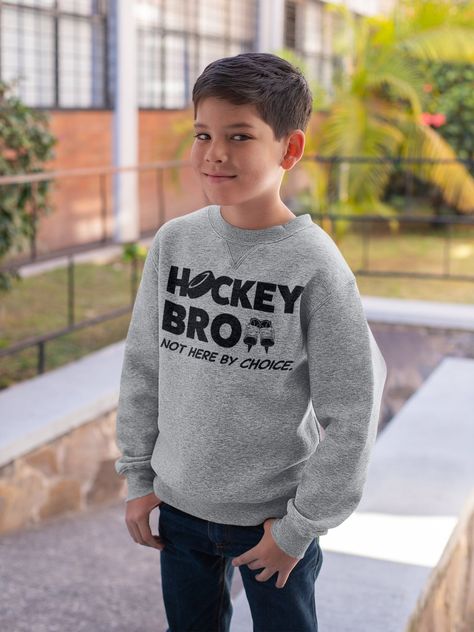 Hockey Siblings, Hockey Shirts Funny, Funny Hockey Shirts, Hockey Sweatshirts Hoodie, Hockey Mom Memes Funny, Hockey Kids, Hockey Sweatshirts, Boys Hockey, Funny Hockey