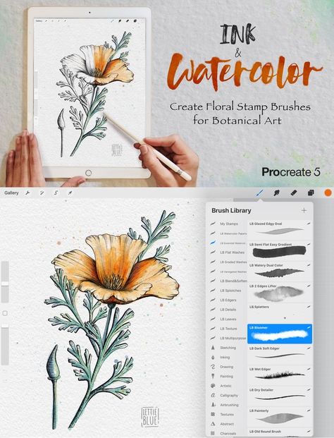 Skillshare is a learning community for creators. Anyone can take an online class, watch video lessons, create projects, and even teach a class themselves. Digital Botanical Illustration, Digital Watercolor Tutorial Procreate, Procreate Tutorial Watercolor, Botanical Illustration Procreate, Procreate Watercolor Tutorial, Digital Watercolor Tutorial, Procreate Tutorial Step By Step, Procreate Drawing Tutorials, Digital Watercolor Illustrations