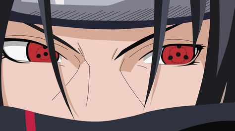 Itachi Eyes, Naruto 6, Akatsuki Naruto, Anime Lock Screen, Double Agent, Naruto Boys, Eyes Wallpaper, Animation Art Character Design, Anime Screenshots