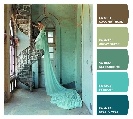 teals turquoise mint green pistachio browns monochromatic nursery shower party wedding palette branding marketing design coordinating chic Paint colors from #ChipIt by #SherwinWilliams Wedding Palette, Color Palate, Branding Marketing, Marketing Design, Colour Schemes, Color Pallets, Sherwin Williams, Color Swatches, My New Room