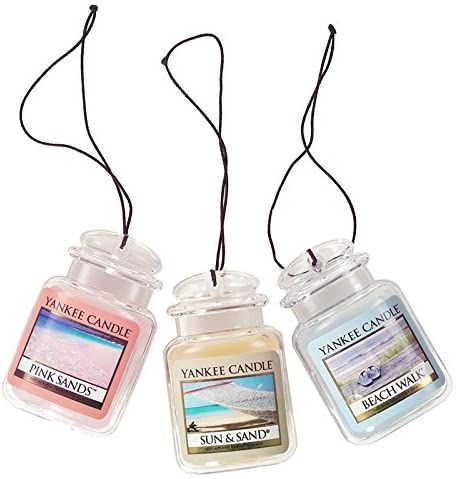 Best Car Freshener, Yankee Candle Car Air Freshener, Best Car Air Freshener, Candle Yankee, Hanging Air Freshener, Perfume Versace, Beach Candle, Yankee Candles, Aston Martin Vanquish