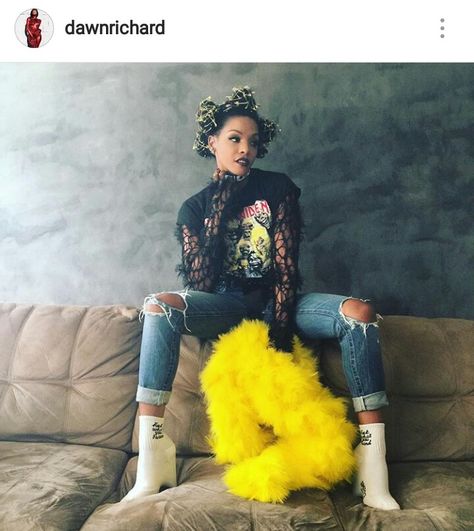 @dawnrichard Dawn Richard, Do I Love Her, 4 Elements, African Queen, Afro Punk, Black Women Fashion, Black Artists, The Shade, Her Style