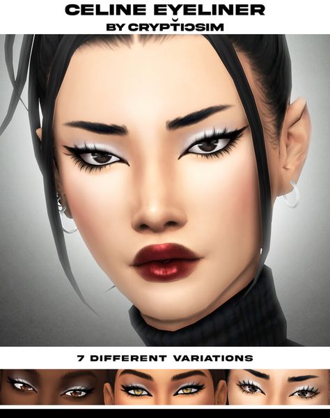 Sims Love, Sims 4 Cc Eyes, San Myshuno, Sims 4 Cas Mods, Makeup Cc, Sims 4 Mm Cc, Sims 4 Cc Makeup, 4 Tattoo, Sims 4 Cc Skin