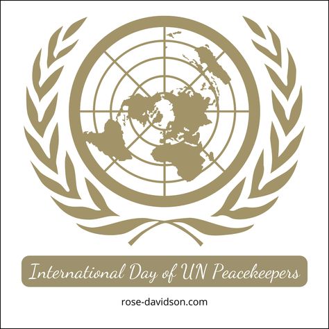 The International Day of United Nations Peacekeepers is held annually on May 29. It is an opportunity to appreciate the invaluable contribution of the uniformed and civilian personnel who work for the organisation. . . #internationaldayofunpeacekeepers #rosedavidson International Day, United Nations, Quick Saves, Organisation