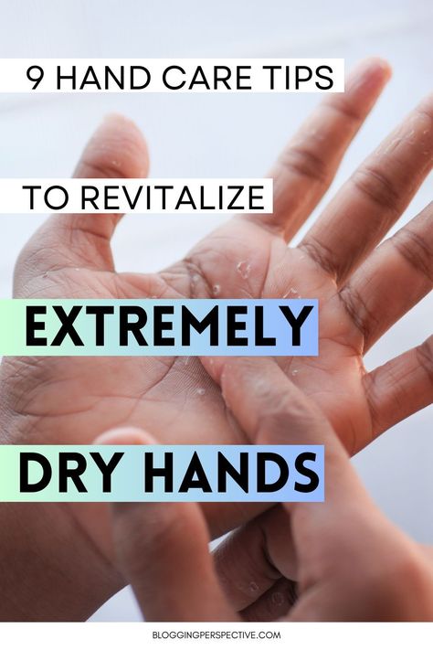 Discover 9 ways to soothe dry hands and turn those parched palms into soft and supple with our hand care tips. Whether you struggle with dry cracked hands or want to prevent dryness, our hand care routine is packed with effective dry hands treatments and the best hand cream for dry hands recommendations. Perfect for anyone looking to achieve softer hands, this guide will show you how to maintain beautiful, hydrated hands all year round. Hand Care Tips, Homemade Exfoliating Scrub, Hand Cream For Dry Hands, Extremely Dry Hands, Best Hand Cream, Softer Hands, Hands Care, Hand Care Routine, Dry Cracked Hands