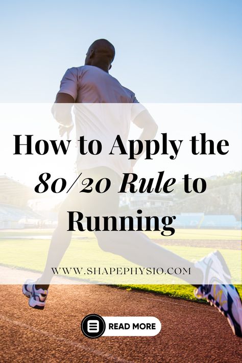 Do you know how to apply the 80/20 rule when it comes to running?  Find out how to do this in this latest blog article and notice improvements in your running performance. 🏃🏽 💨  . . . #runningperformance #runningtips #physiotips #strongrunner #runningisforeveryone #runningtraining Endurance Running, 80 20 Principle, Prevent Burnout, Running Plan, Sports Medicine, Running Tips, Aerobic Exercise, Blog Article, Training Plan