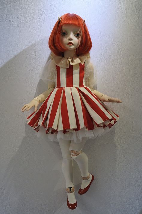 photo Ooak Art Dolls, Cool Dolls, Creepy Puppet, Marionettes Puppets, Marionette Doll, Strange Dolls, Doll Puppet, Doll Sculpture, Pierrot Clown