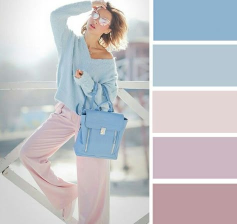 color de abajo pared Colour Combinations Fashion, Color Combinations For Clothes, Summer Color Palette, Winter Mode, Color Balance, Color Analysis, Light Summer, 가을 패션, Color Pallets