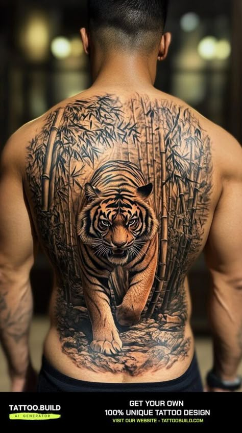 Incredible Back Tattoo Designs for Men to Inspire Your Ink Collection Tattoo Build Jungle Back Tattoo, Men Full Back Tattoo, Indian Tattoo Design For Men, Whole Back Tattoos Men, Back Tattoo Men Ideas, Back Tattoo Designs Men, Best Back Tattoos Men, Men Back Tattoos, Mens Back Tattoo Ideas