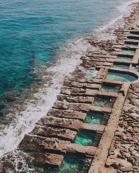 thrillist on Instagram: “A pool of pools to choose from. 📷: @julia_kivela /📍: Sliema, Malta” Malta Sliema, Sliema Malta, Malta Holiday, Malta Beaches, Malta Island, Malta Travel, Roman Baths, Holiday Places, European Tour