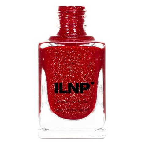 Amazon.com : ILNP Joy - Classic Red Holographic Jelly Nail Polish : Beauty & Personal Care Ilnp Nail Polish, Red Holographic, Jelly Nail Polish, Boutique Nails, Jelly Nail, Holographic Nail Polish, Rush Hour, Jelly Nails, Star Nails