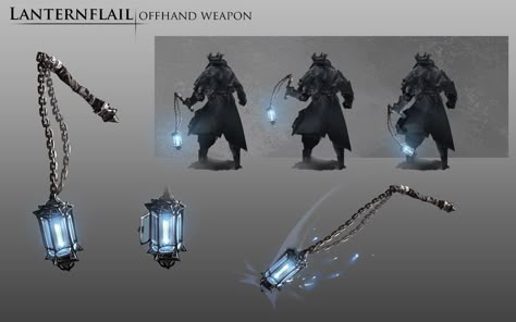 bloodborne_fanart___lanternflail_weapon_ Bloodborne Fanart, Bloodborne Concept Art, Sif Dark Souls, Bloodborne Art, Arte Ninja, Cool Swords, Bloodborne, Fantasy Inspiration, Dark Souls