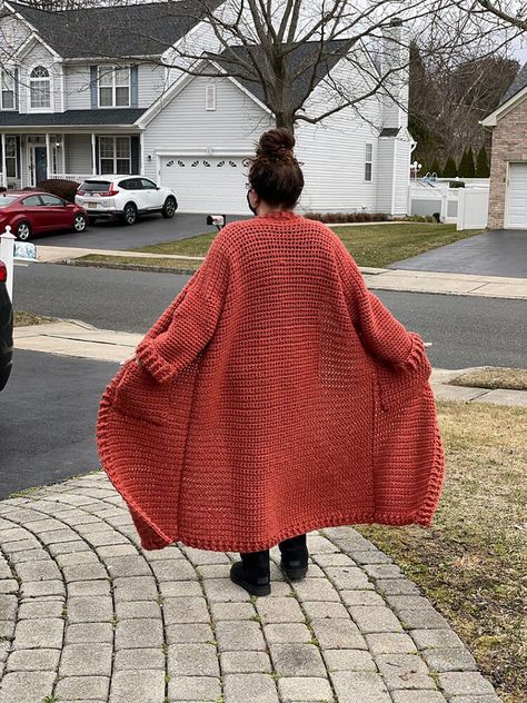 Chunky Cardigan Pattern, Free Crochet Jacket Patterns, Duster Pattern, Long Crochet Cardigan, Crochet Blouse Pattern, Crochet Sweater Design, Crochet Jacket Pattern, Crochet Baby Sweaters, Crochet Cardigan Pattern Free