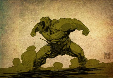 Hulk Art, Comics Love, The Incredible Hulk, 캐릭터 드로잉, Superhero Design, Incredible Hulk, Superhero Art, Anatomy Art, Marvel Art