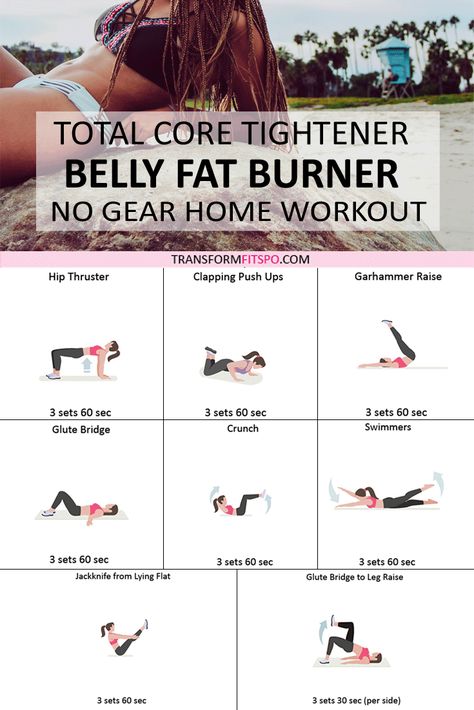 #fatburner #homeworkout #femalefitness #womensworkouts Burn that stubborn belly fat fast with this home workout - no gear needed! Just do this total core tightener once a day and you'll be set to turn heads and make jaws drop ;) Workout Morning, Burner Workout, Workout Fat Burning, Fat Burner Workout, Belly Fat Diet, Belly Fat Burner, Mental Training, Diet Vegetarian, Stomach Fat