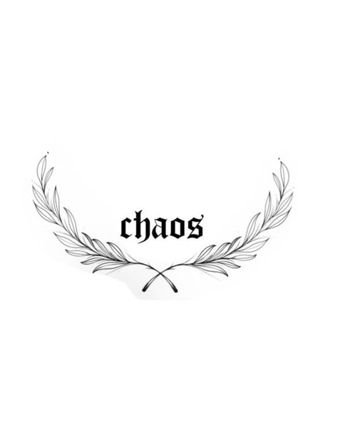 Beautiful Chaos Tattoo, Chaos Tattoo, Edgy Kid, Wrist Tattoo Designs, Tattoos Inspo, Script Tattoo, Getting A Tattoo, Eagle Tattoos, Tattoo Script