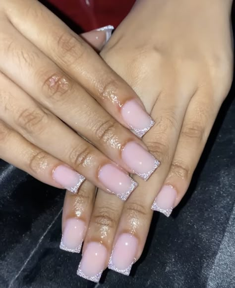 Moon Nail Art, Nails Work, Simple Acrylic, Drip Nails, Ombre Acrylic Nails, Simple Acrylic Nails, Work Nails, Classy Acrylic Nails, Short Square Acrylic Nails