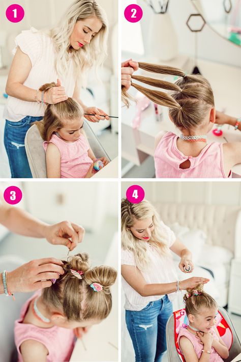 Toddler Hairstyles Girl Fine Hair, Crazy Hair For Kids, Easy Toddler Hairstyles, Picture Day Hair, Hairstyles Girl, Day Hairstyles, Salon Owner, Girl Hair Dos, Girls Hairstyles Easy